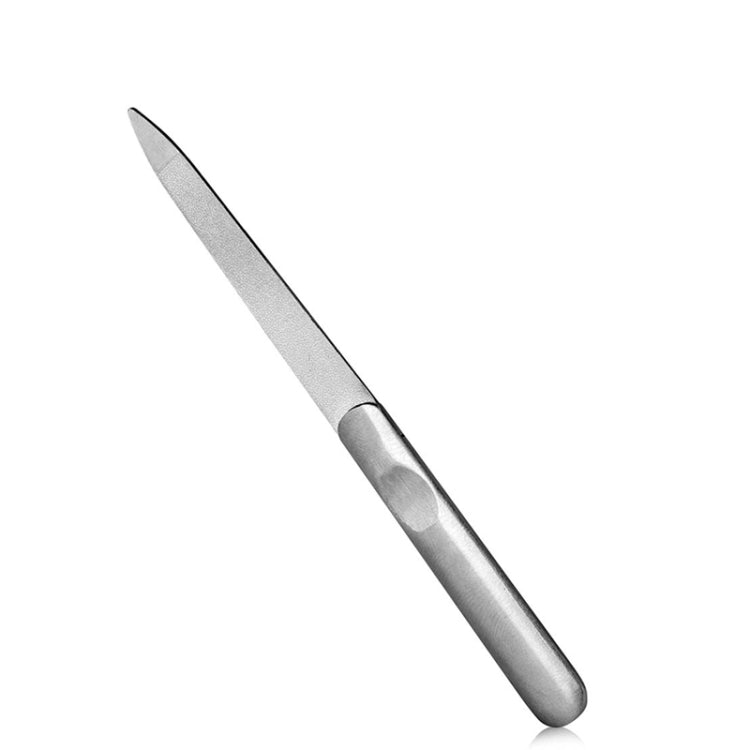 ตะไบเล็บสแตนเลสขัดมัน ยาว : 95มม, Length : 95mm