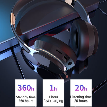 07S พับกีฬาคอมพิวเตอร์เกมไร้สาย Bluetooth V5.0 ชุดหูฟังพร้อมไมโครโฟน