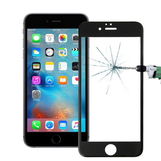 0.26mm 9H ความแข็งพื้นผิว 3D ฟิล์มกันรอยนิรภัยป้องกันการระเบิดสำหรับ iPhone 6 Plus และ 6s Plus, For iPhone 6 Plus & 6s Plus Black (1 PC), For iPhone 6 Plus & 6s Plus White (1 PC)