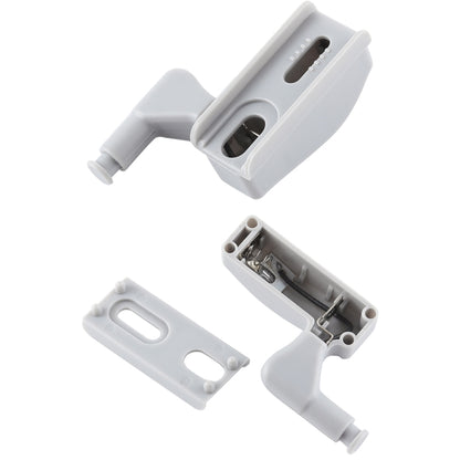 0.3W Universal บานพับด้านใน LED Sensor โคมไฟตู้ 3 LEDs Night light Auto ON/OFF หลอดไฟ, 1 PCS White Light, 1 PCS Warm White