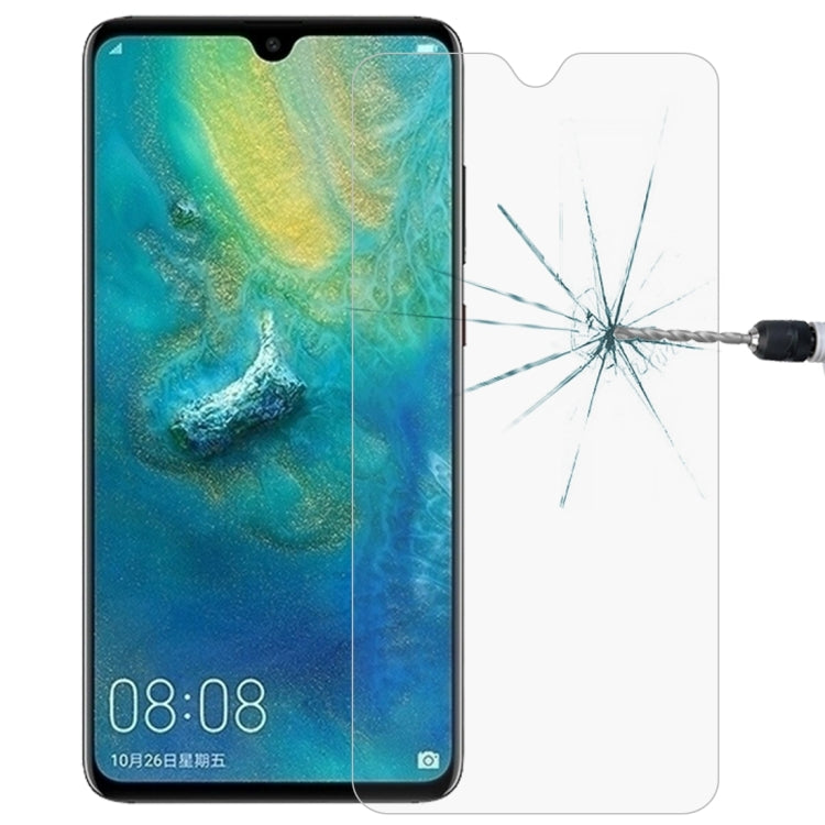0.26mm 9H ความแข็งพื้นผิว 2.5D ฟิล์มกระจกนิรภัยขอบโค้งสำหรับ Huawei Mate 20, For Mate 20