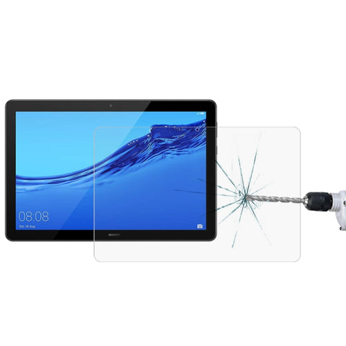0.26mm 9H ความแข็งพื้นผิวฟิล์มกระจกนิรภัยป้องกันการระเบิดสำหรับ Huawei MediaPad T5 10.1, For MediaPad T5