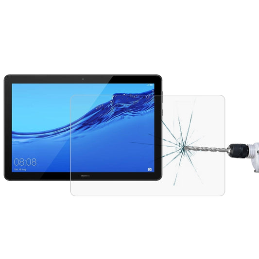 0.26mm 9H ความแข็งพื้นผิวฟิล์มกระจกนิรภัยป้องกันการระเบิดสำหรับ Huawei MediaPad T5 10.1, For MediaPad T5