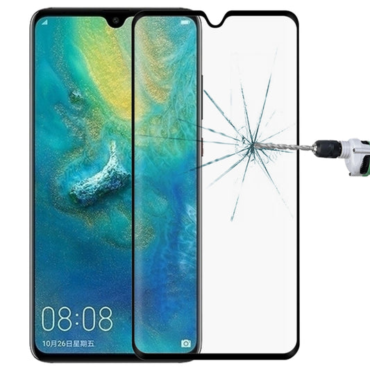 0.3mm 9H ความแข็งพื้นผิว 3D Curved Edge ฟิล์มกระจกนิรภัยแบบเต็มหน้าจอสำหรับ Huawei Mate 20, For Huawei Mate 20