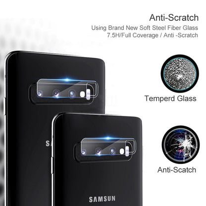 0.3 มม. 2.5D โปร่งใสด้านหลังกล้องเลนส์ป้องกันฟิล์มกระจกนิรภัยสำหรับ Galaxy S10 5G, For Galaxy S10 5G