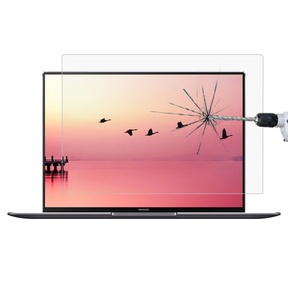0.4mm 9H ความแข็งพื้นผิวฟิล์มกระจกนิรภัยแบบเต็มหน้าจอสำหรับ Huawei MateBook X Pro 13.9 นิ้ว, MateBook X Pro 13.9 inch