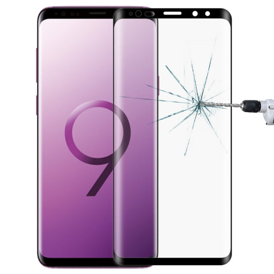 0.3 มม. 9H ความแข็งพื้นผิว 3D Curved Edge ฟิล์มกระจกนิรภัยแบบเต็มหน้าจอสำหรับ Galaxy Note9