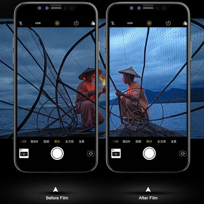0.3 มม. 2.5D โปร่งใสด้านหลังกล้องเลนส์ Protector ฟิล์มกระจกนิรภัยสำหรับ Huawei Mate 20 Lite