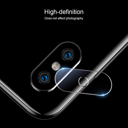 0.3 มม. 2.5D โปร่งใสด้านหลังกล้องเลนส์ป้องกันฟิล์มกระจกนิรภัยสำหรับ Xiaomi Redmi หมายเหตุ 7