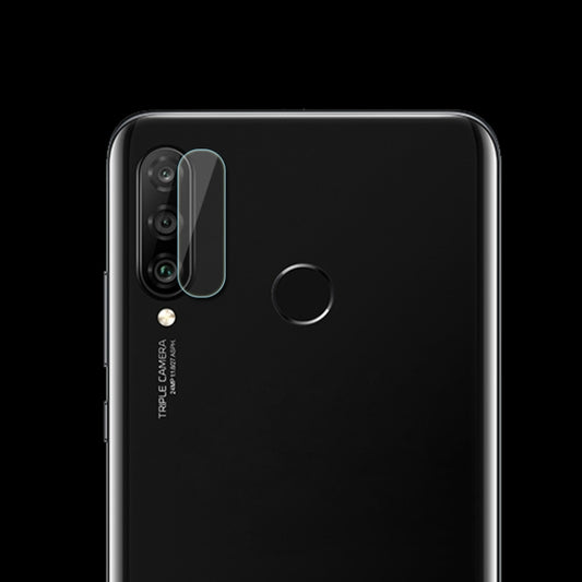 0.3 มม. 2.5D โปร่งใสด้านหลังกล้องเลนส์ Protector ฟิล์มกระจกนิรภัยสำหรับ Huawei P30 Lite