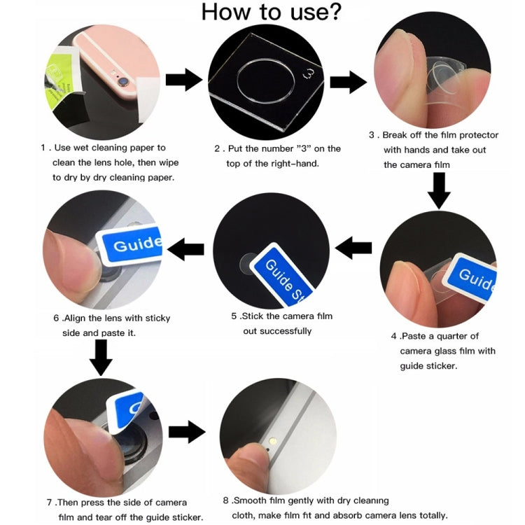 0.3 มม. 2.5D โปร่งใสด้านหลังกล้องเลนส์ Protector ฟิล์มกระจกนิรภัยสำหรับ Huawei P30 Lite