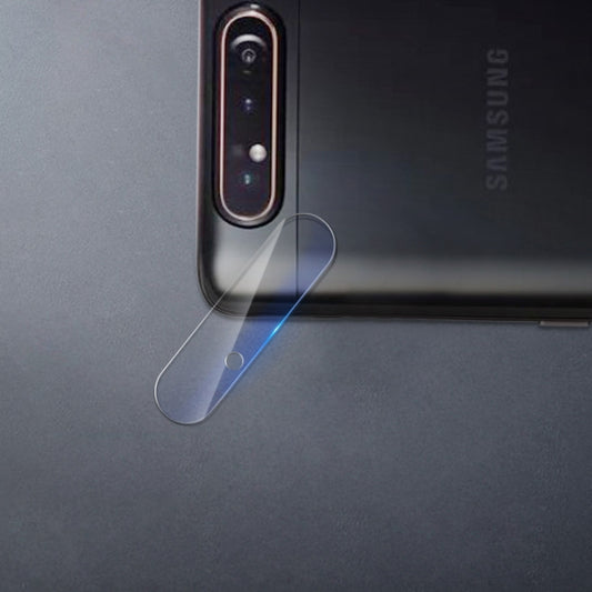 0.3 มม. 2.5D โปร่งใสด้านหลังกล้องเลนส์ป้องกันฟิล์มกระจกนิรภัยสำหรับ Galaxy A80, For Galaxy A80
