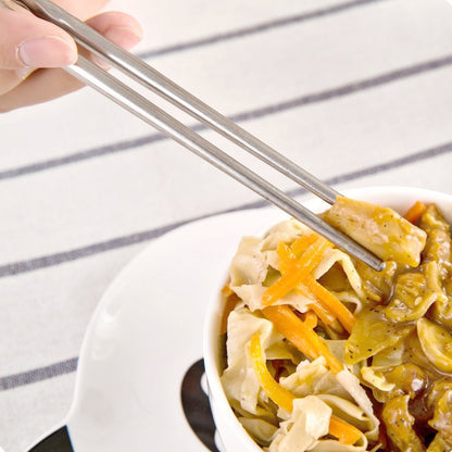 ตะเกียบพื้นผิวเรียบหนึ่งคู่, 22cm