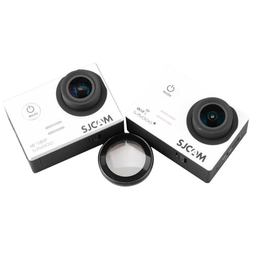 ตัวกรองรังสียูวี / ตัวกรองเลนส์พร้อมฝาปิดสำหรับกล้องกีฬา SJCAM SJ5000 และกล้องถ่ายภาพกีฬา DV SJ5000 Wifi, SJ5000 & SJ5000 Wifi