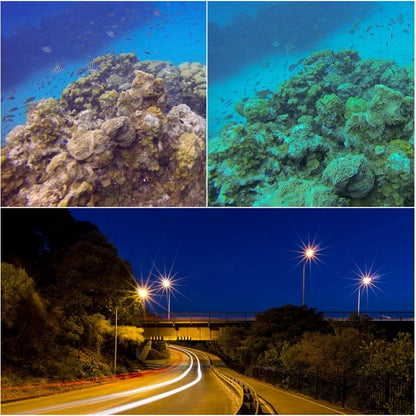 ตัวกรองการดำน้ำที่อยู่อาศัยมาตรฐานสำหรับเซสชัน GoPro HERO5 / 4, Diving Filter (Yellow), Diving Filter (Red), Diving Filter (Purple)