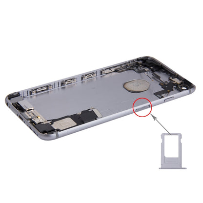 ชุดฝาหลังแบตเตอรี่พร้อมถาดใส่การ์ดสำหรับ iPhone 6s Plus, For iPhone 6s Plus