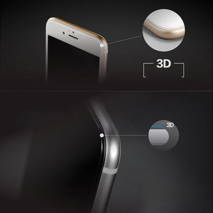 0.26 มม. 9H ความแข็งพื้นผิว 5D ฟิล์มกระจกนิรภัยป้องกันการระเบิดสำหรับ iPhone 6 และ 6s