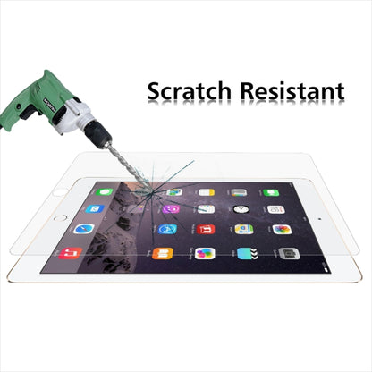 0.26mm 9H + ความแข็งพื้นผิว 2.5D ฟิล์มกระจกนิรภัยป้องกันการระเบิดสำหรับ iPad mini 4, For iPad mini 4 2.5D