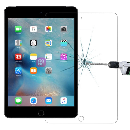0.3mm 9H + ความแข็งพื้นผิว 2.5D ฟิล์มกระจกนิรภัยป้องกันการระเบิดสำหรับ iPad mini / mini 2 Retina / mini 3, For iPad mini  (1 PC)