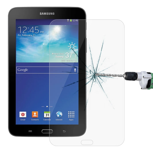 0.4mm 9H + ความแข็งพื้นผิว 2.5D ฟิล์มกระจกนิรภัยป้องกันการระเบิดสำหรับ Galaxy Tab 3 Lite T110 / T111 / T113, For T110