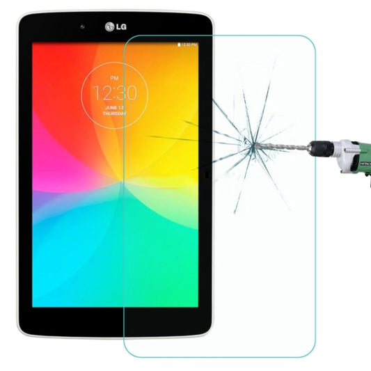 0.4mm 9H + ความแข็งพื้นผิว 2.5D ฟิล์มกระจกนิรภัยป้องกันการระเบิดสำหรับ LG G Tablet 7.0 / V400, For V400 （1 PC）