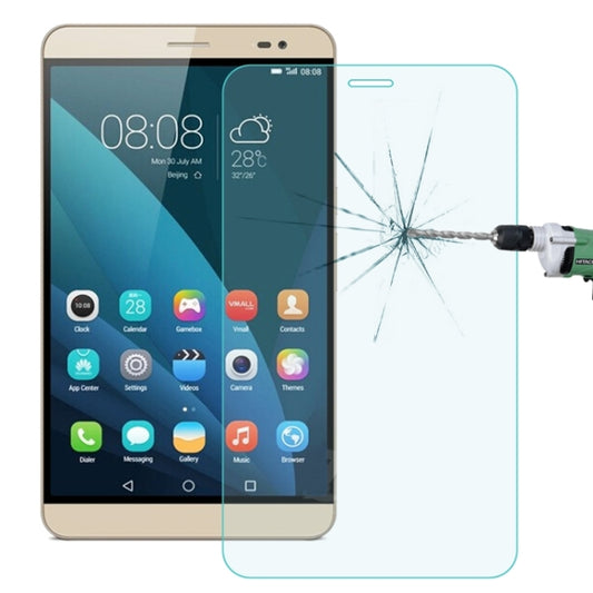 0.4mm 9H + ความแข็งพื้นผิว 2.5D ฟิล์มกระจกนิรภัยป้องกันการระเบิดสำหรับ Huawei MediaPad X2, For MediaPad X2