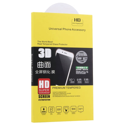 0.3 มม. 9H ความแข็งพื้นผิว 3D พื้นผิวโค้งแบบเต็มหน้าจอฟิล์มกระจกนิรภัยป้องกันการระเบิดสำหรับ Galaxy S6 Edge + / G928