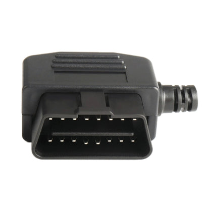 5 PCS 16PIN รถตัวเชื่อมต่อชาย OBD2 Connector ปลั๊ก + เชลล์ + สายการ์ด + สกรูปลั๊ก OBD J1962M