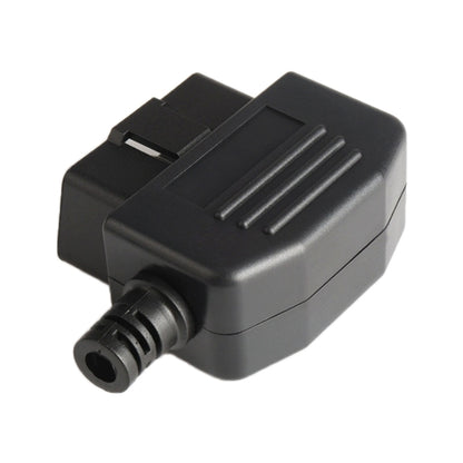 5 PCS 16PIN รถตัวเชื่อมต่อชาย OBD2 Connector ปลั๊ก + เชลล์ + สายการ์ด + สกรูปลั๊ก OBD J1962M